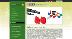 Desktop Screenshot of galathermo.in