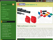 Tablet Screenshot of galathermo.in